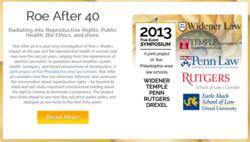 Roe v. Wade symposium lecture professor law school reproductive rights life pregnancy termination